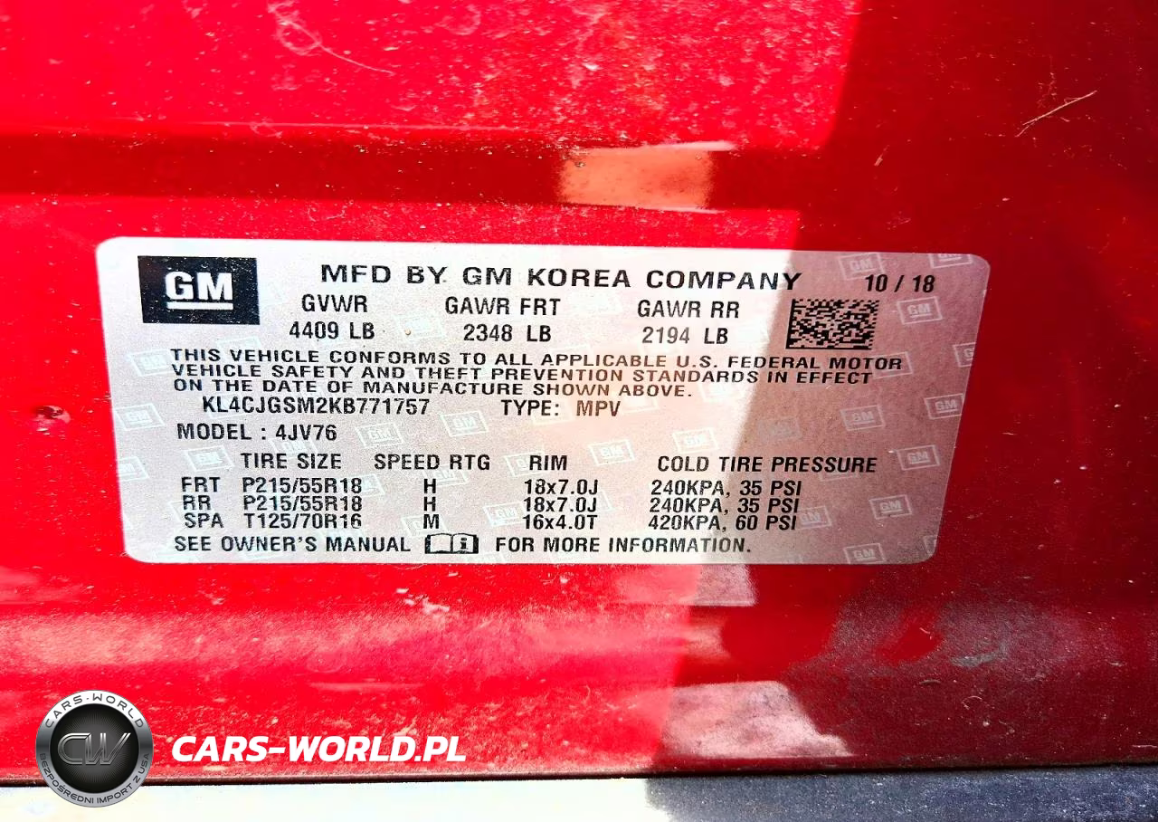 2019 Buick Encore Essence VIN:KL4CJGSM2KB771757 - 14