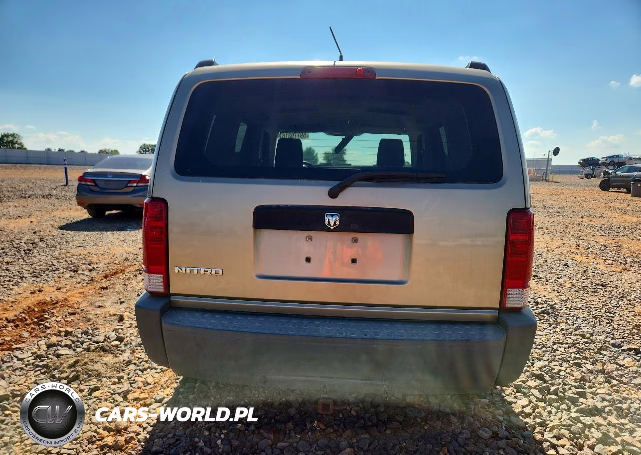 2007 Dodge Nitro Sxt VIN:1D8GT28K07W592001 - 6