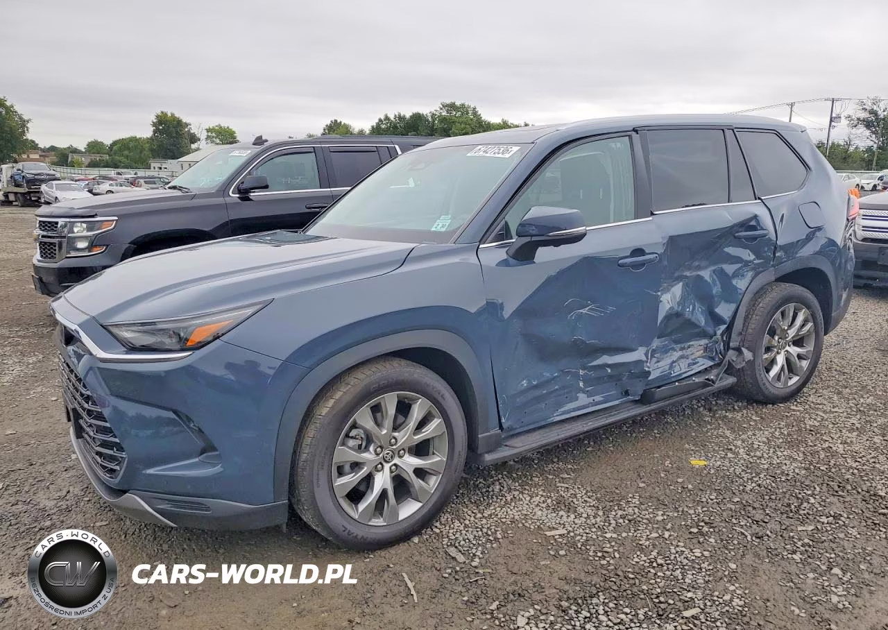 2024 Toyota Grand Highlander Hybrid Limited VIN:5TDACAB52RS027169 - 1