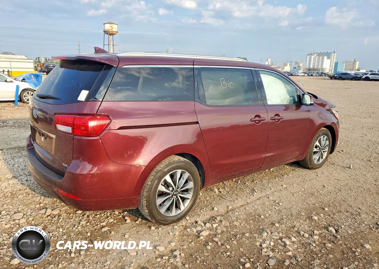 2015 Kia Sedona Sx VIN:KNDMC5C19F6050198 - 3