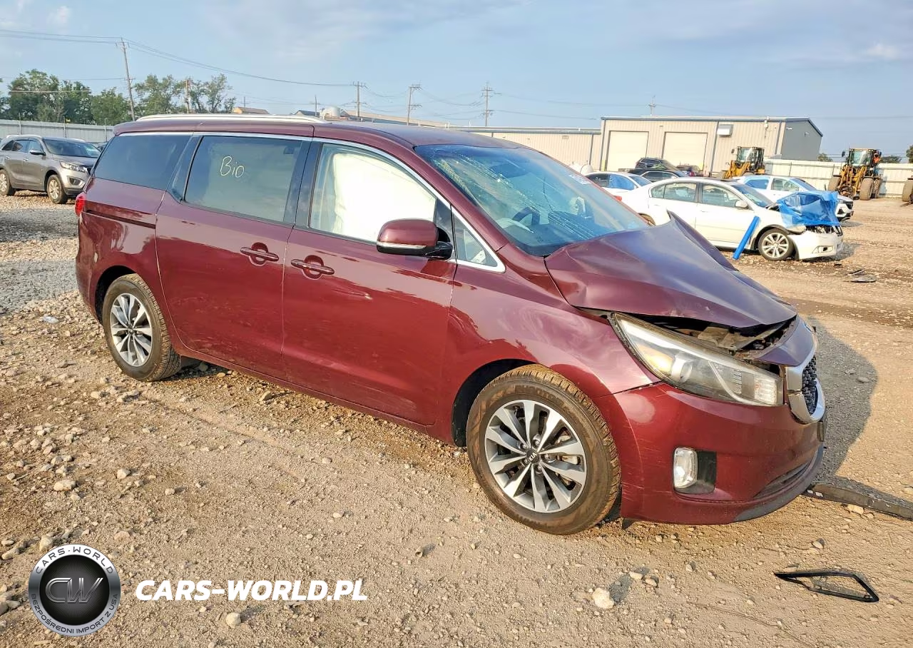 2015 Kia Sedona Sx VIN:KNDMC5C19F6050198 - 4
