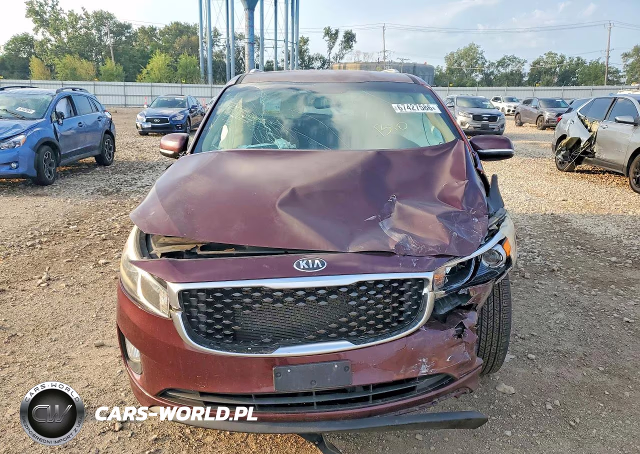 2015 Kia Sedona Sx VIN:KNDMC5C19F6050198 - 5