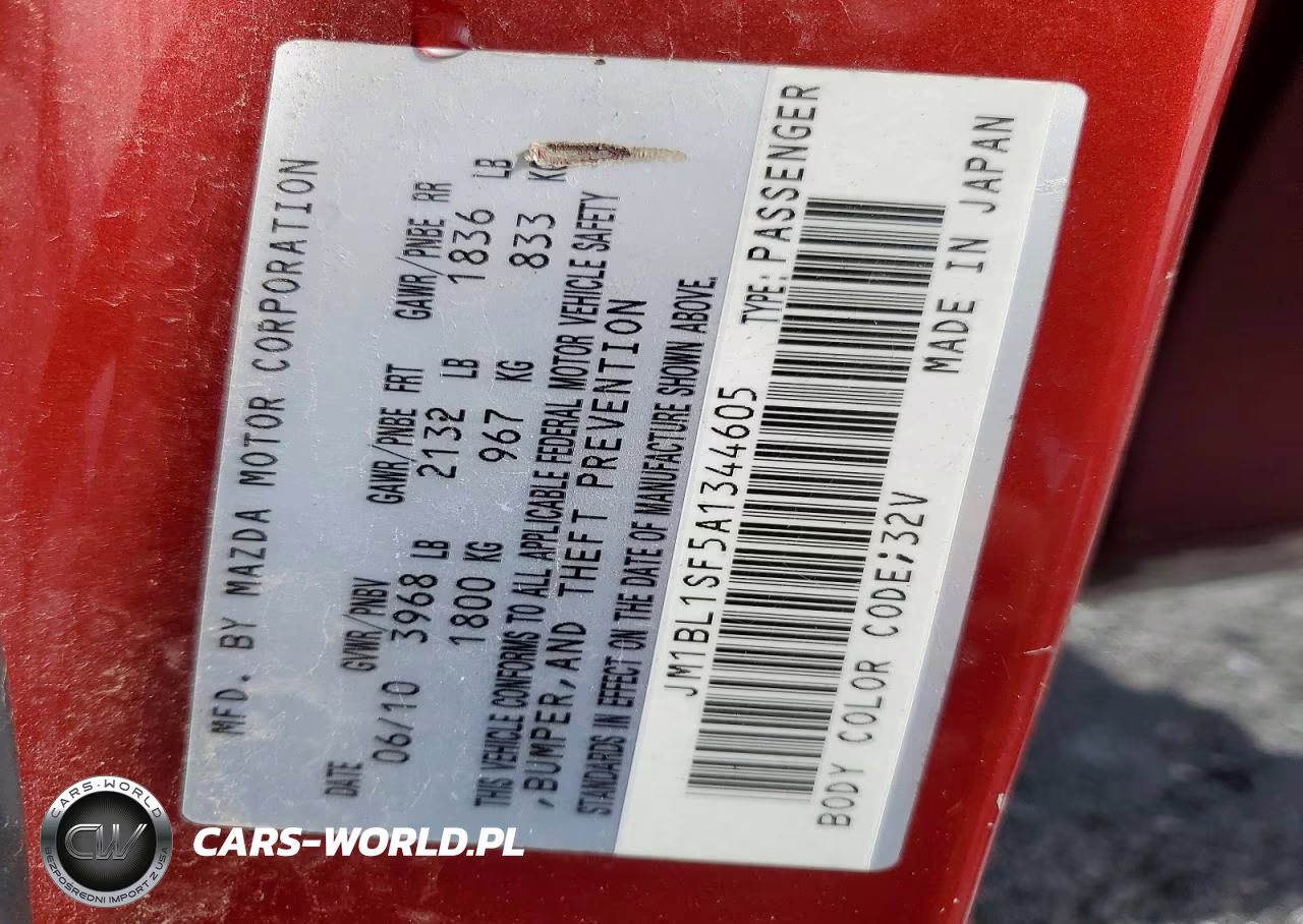 2010 Mazda 3 VIN:JM1BL1SF5A1344605 - 12