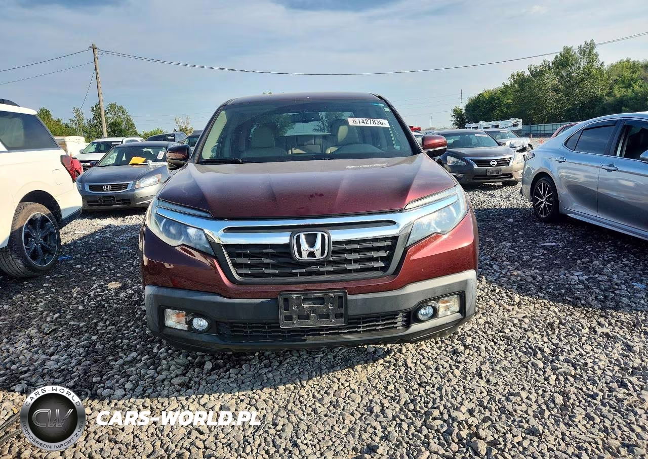 2017 Honda Ridgeline Rtl VIN:5FPYK3F68HB004327 - 5
