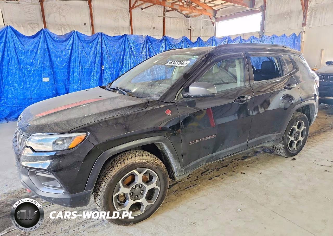 2022 Jeep Compass Trailhawk VIN:3C4NJDDB0NT157916 - 1