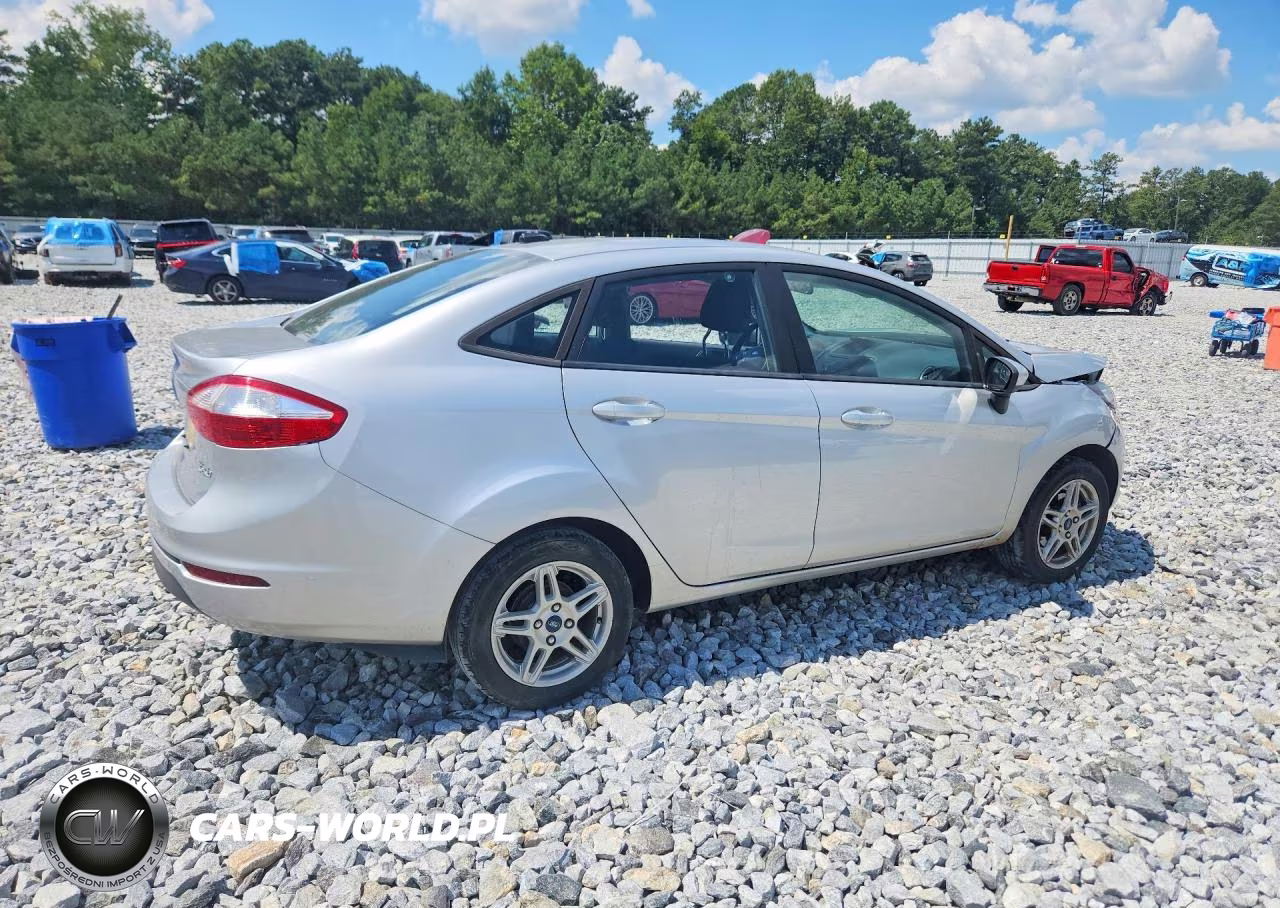 2019 Ford Fiesta Se VIN:3FADP4BJ6KM101057 - 3