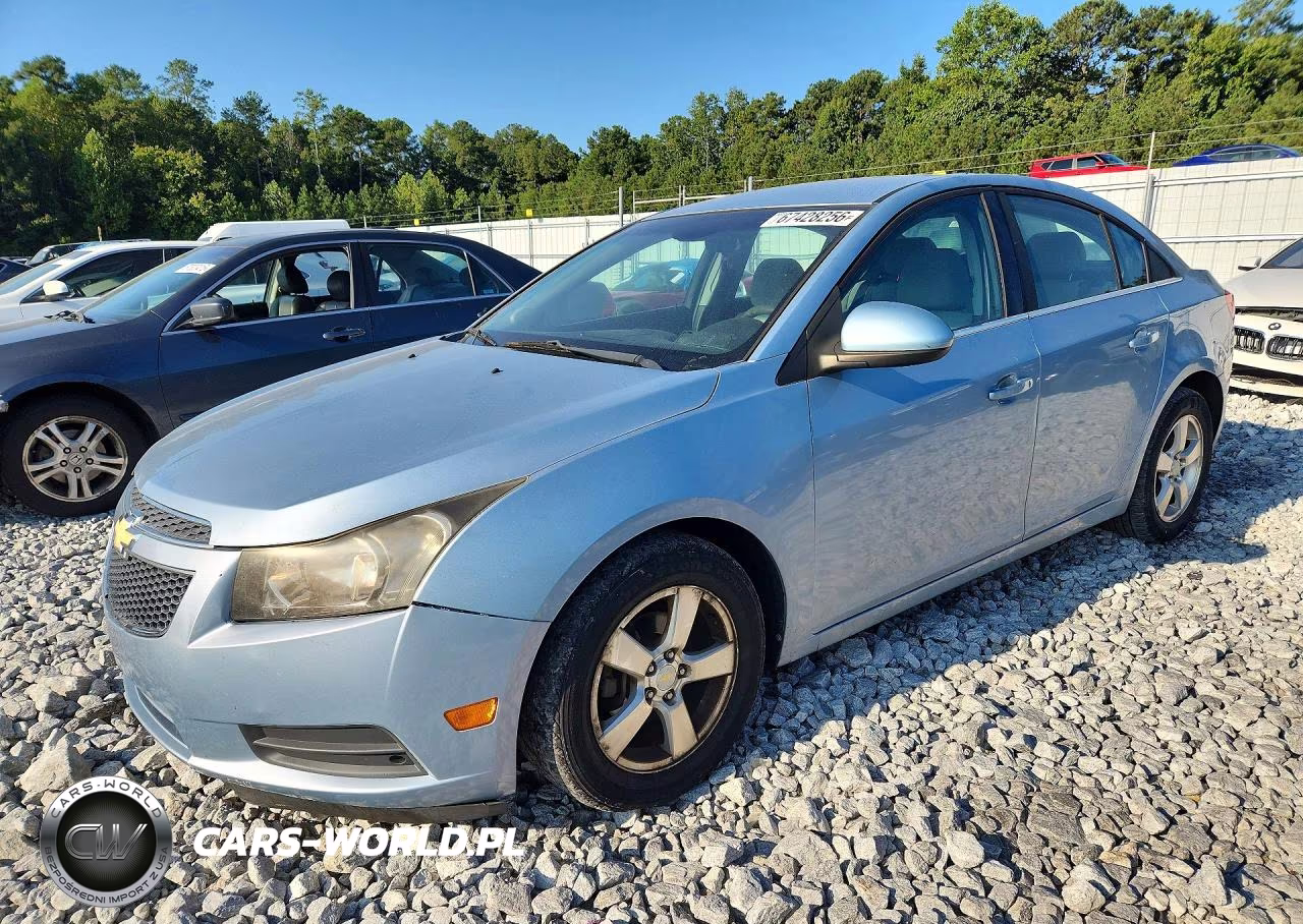 2011 Chevrolet Cruze Lt VIN:1G1PE5S92B7246995 - 1