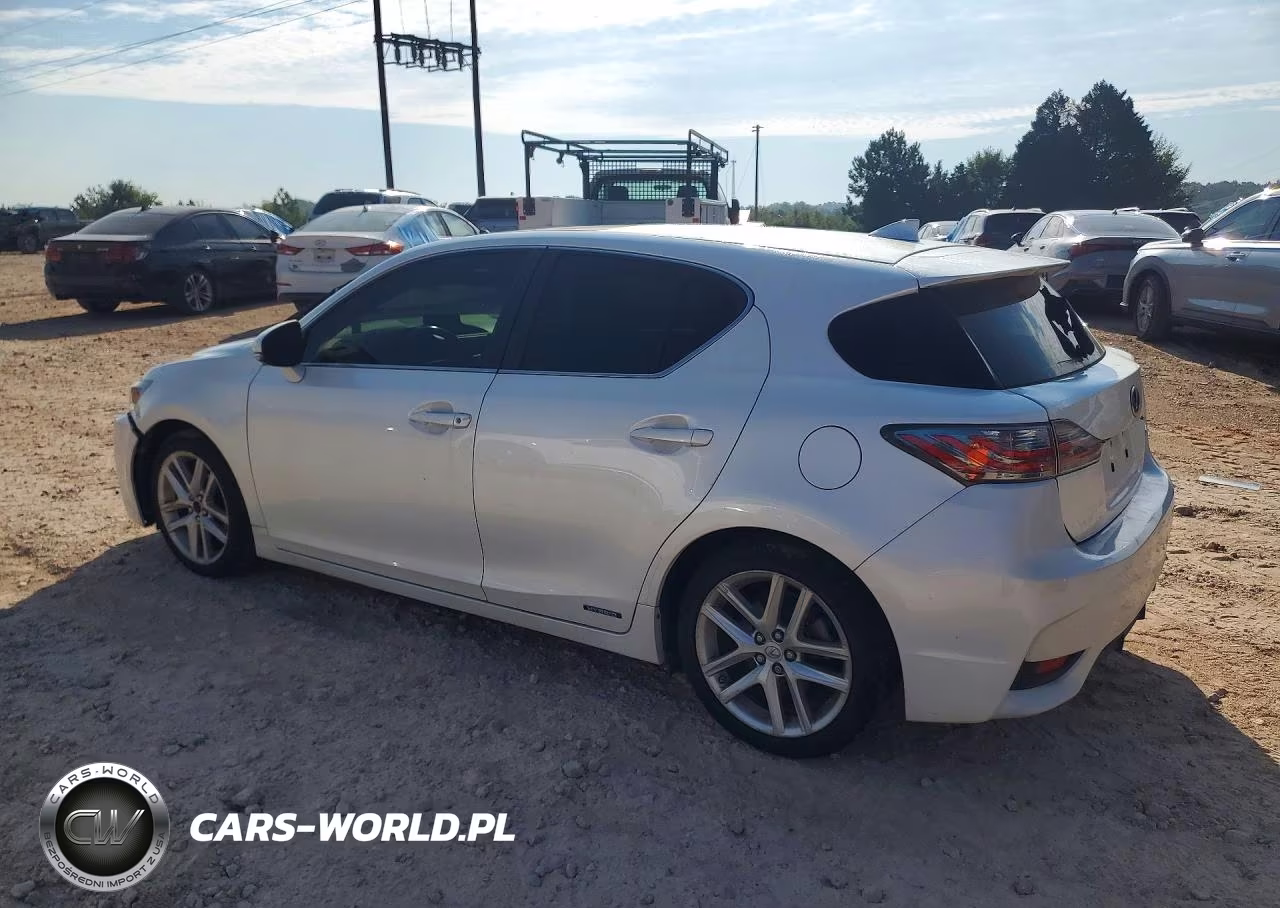 2016 Lexus Ct 200 VIN:JTHKD5BH5G2274109 - 2