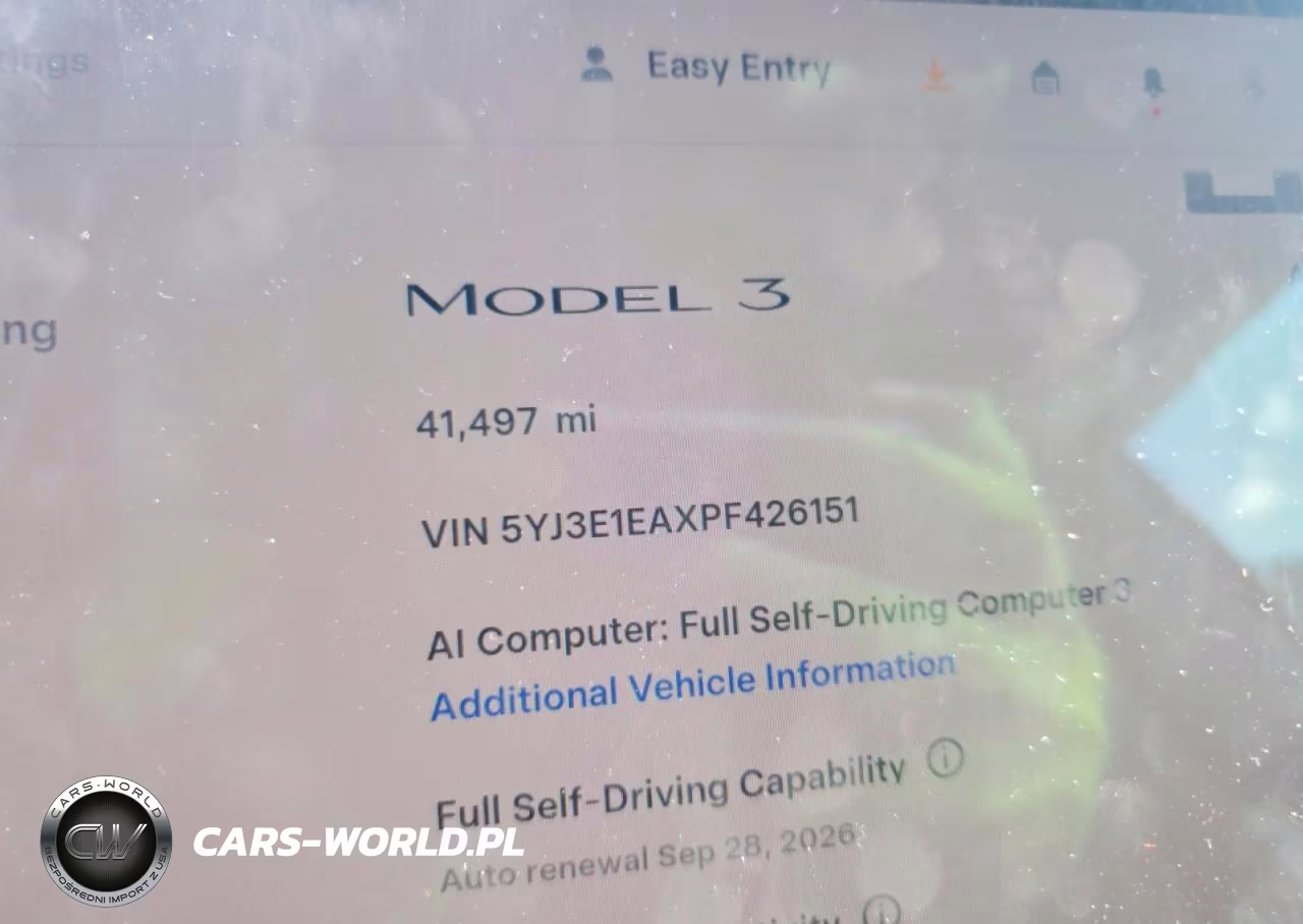 2023 Tesla Model 3 VIN:5YJ3E1EAXPF426151 - 9