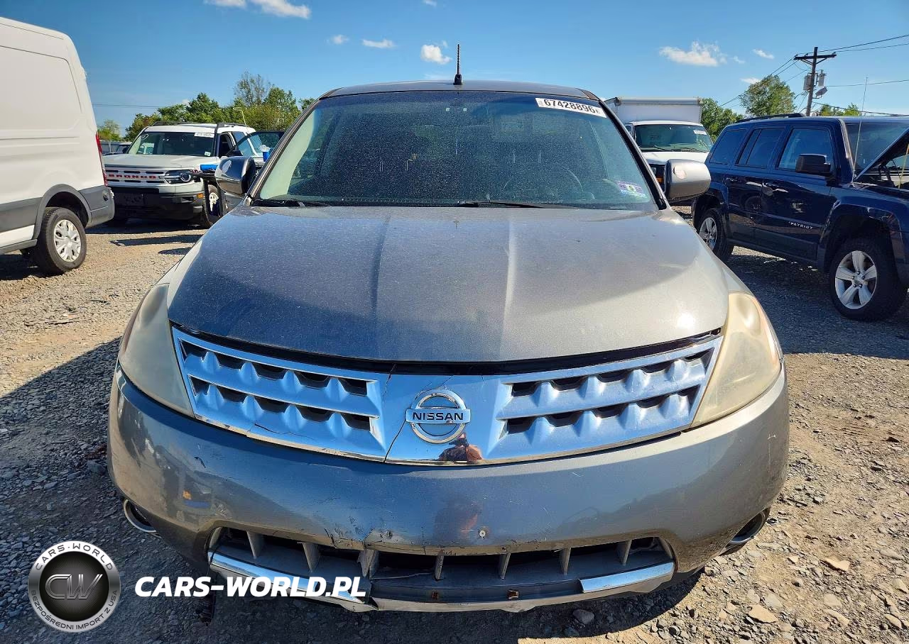 2007 Nissan Murano S VIN:JN8AZ08W87W640553 - 5