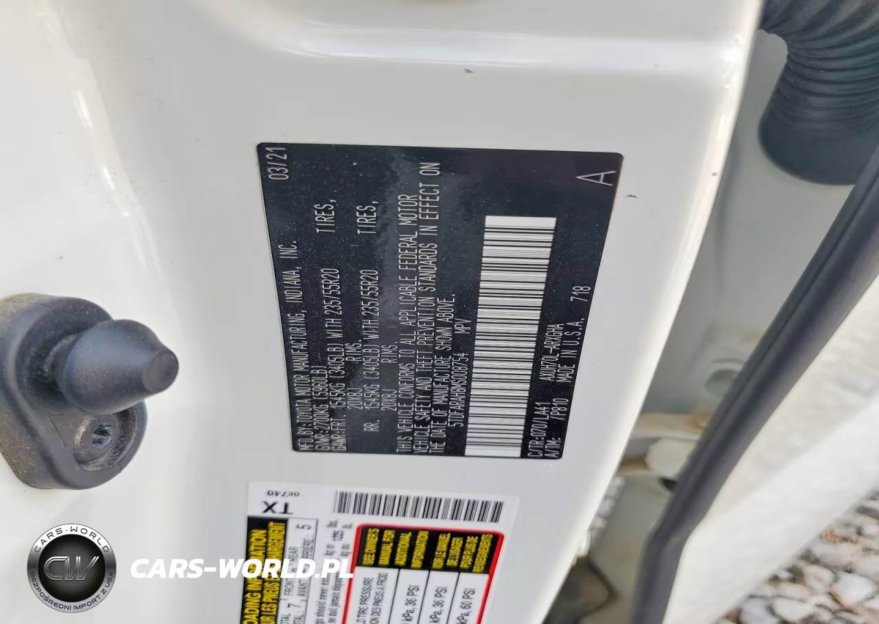 2021 Toyota Highlander Hybrid Platinum VIN:5TDFARAH8MS008754 - 14