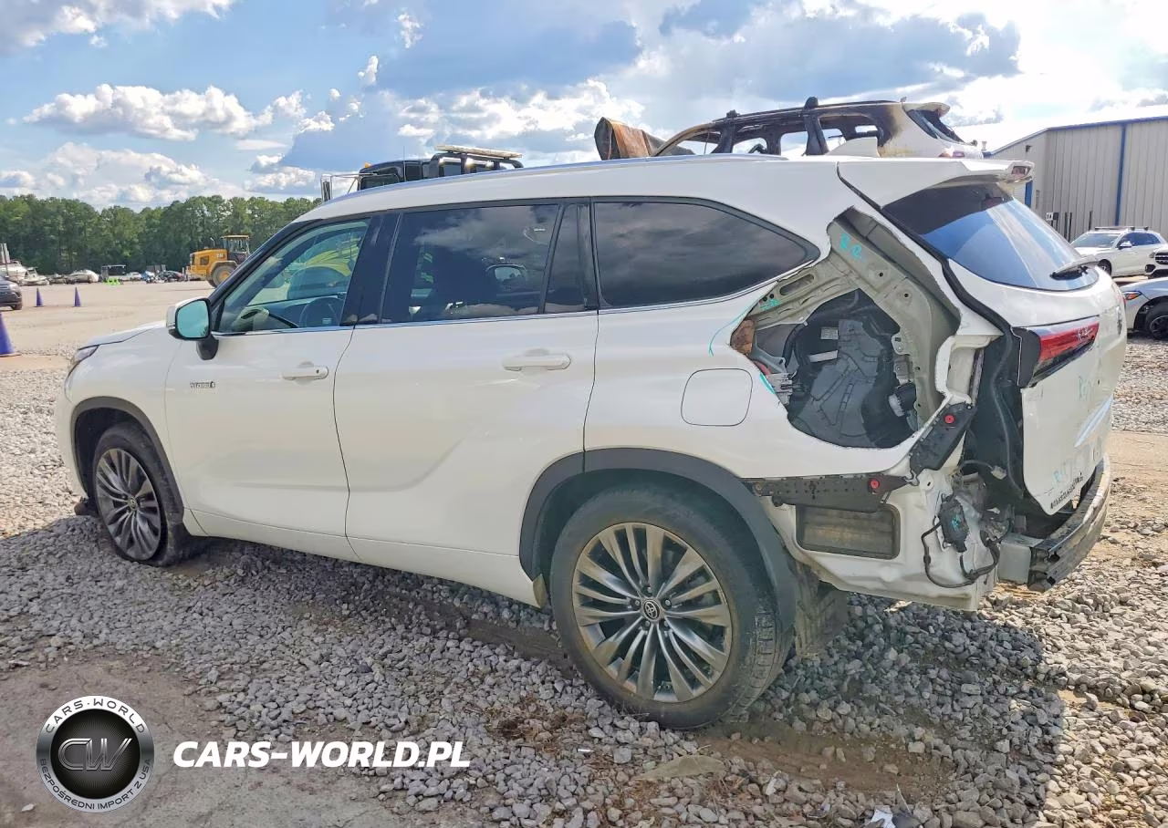 2021 Toyota Highlander Hybrid Platinum VIN:5TDFARAH8MS008754 - 2