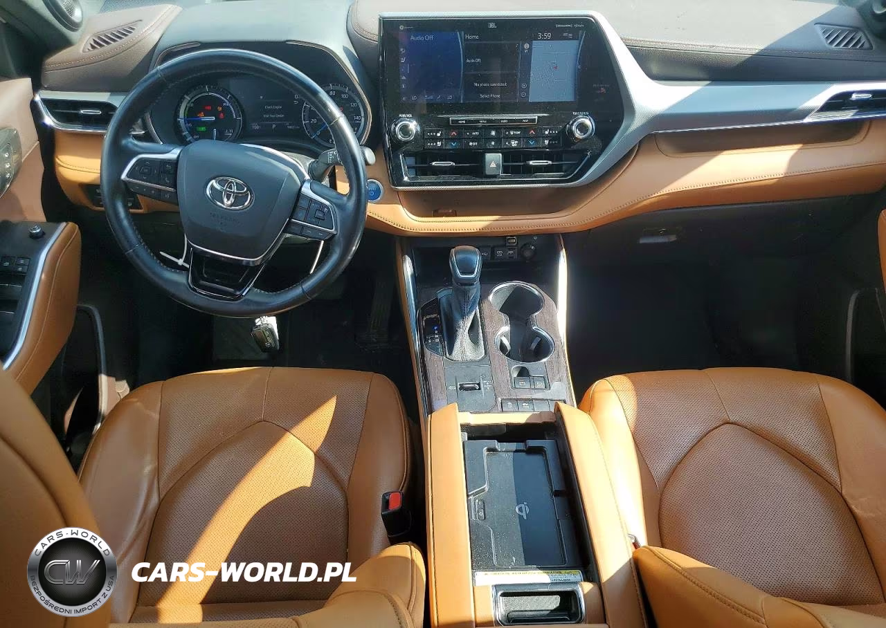 2021 Toyota Highlander Hybrid Platinum VIN:5TDFARAH8MS008754 - 8