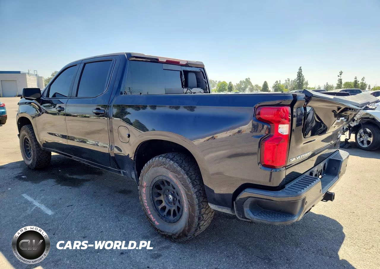 2022 Chevrolet Silverado K1500 Rst VIN:1GCUDEED7NZ512520 - 2