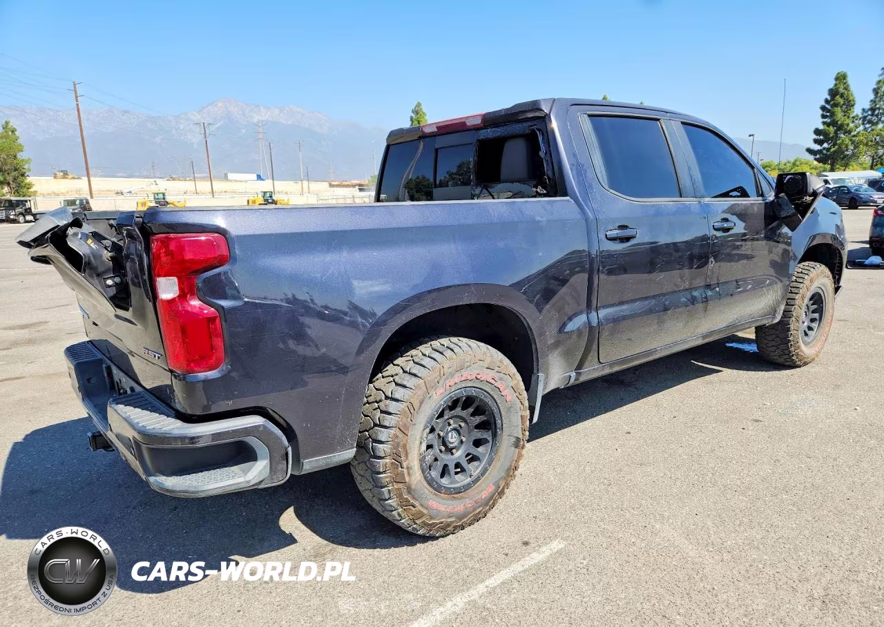 2022 Chevrolet Silverado K1500 Rst VIN:1GCUDEED7NZ512520 - 3