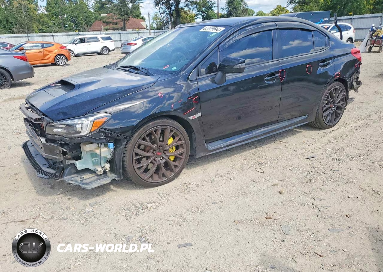 2018 Subaru Wrx Sti VIN:JF1VA2M61J9813914 - 1