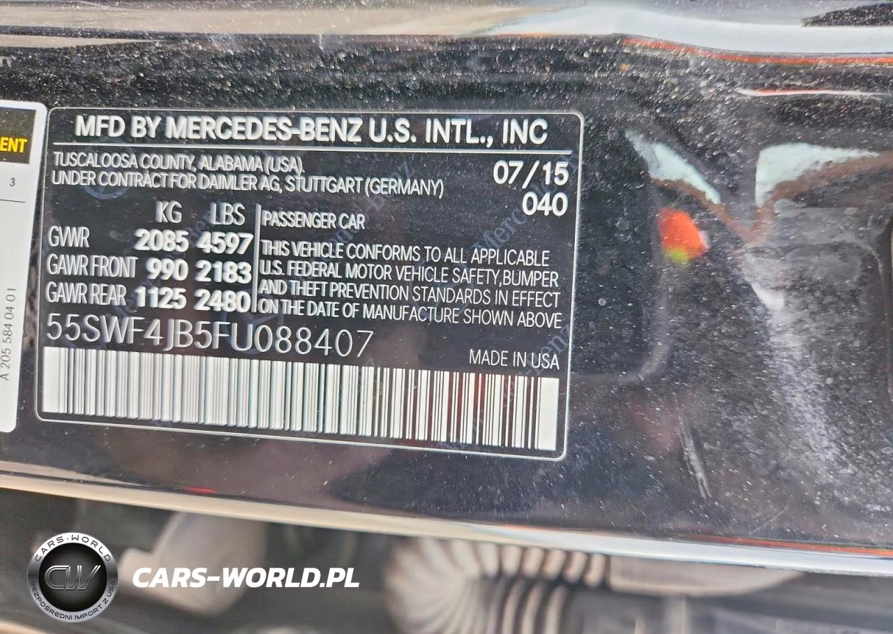 2021 Mercedes-Benz C 300 VIN:55SWF4JB5FU088407 - 12