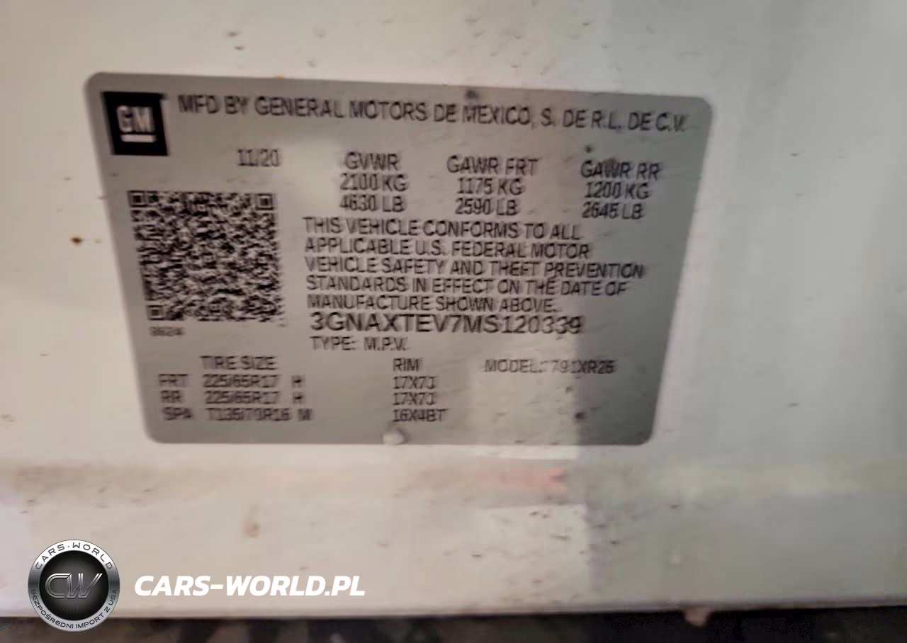 2021 Chevrolet Equinox Lt VIN:3GNAXTEV7MS120339 - 13