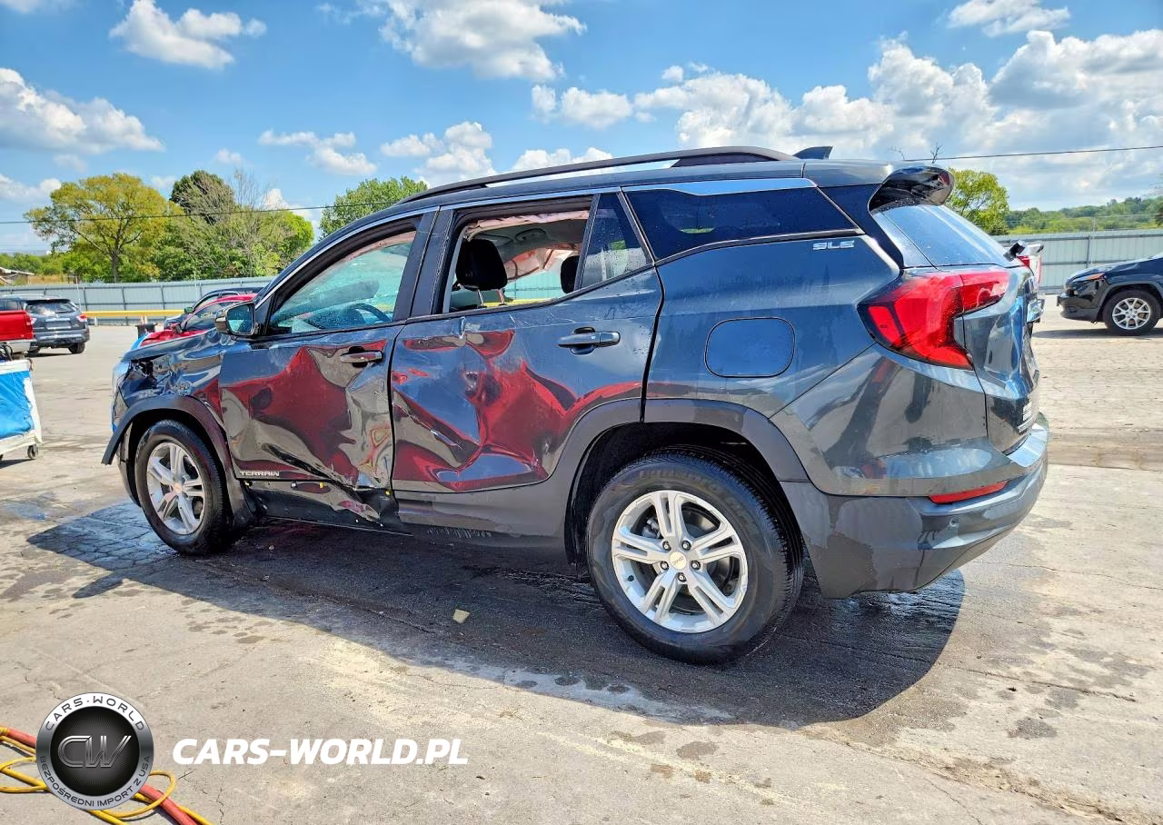2021 GMC Terrain Sle VIN:3GKALMEV0ML358400 - 2