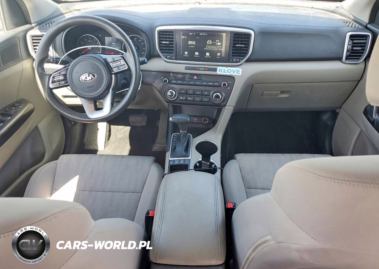 2021 Kia Sportage Lx VIN:KNDPMCACXM7912905 - 8