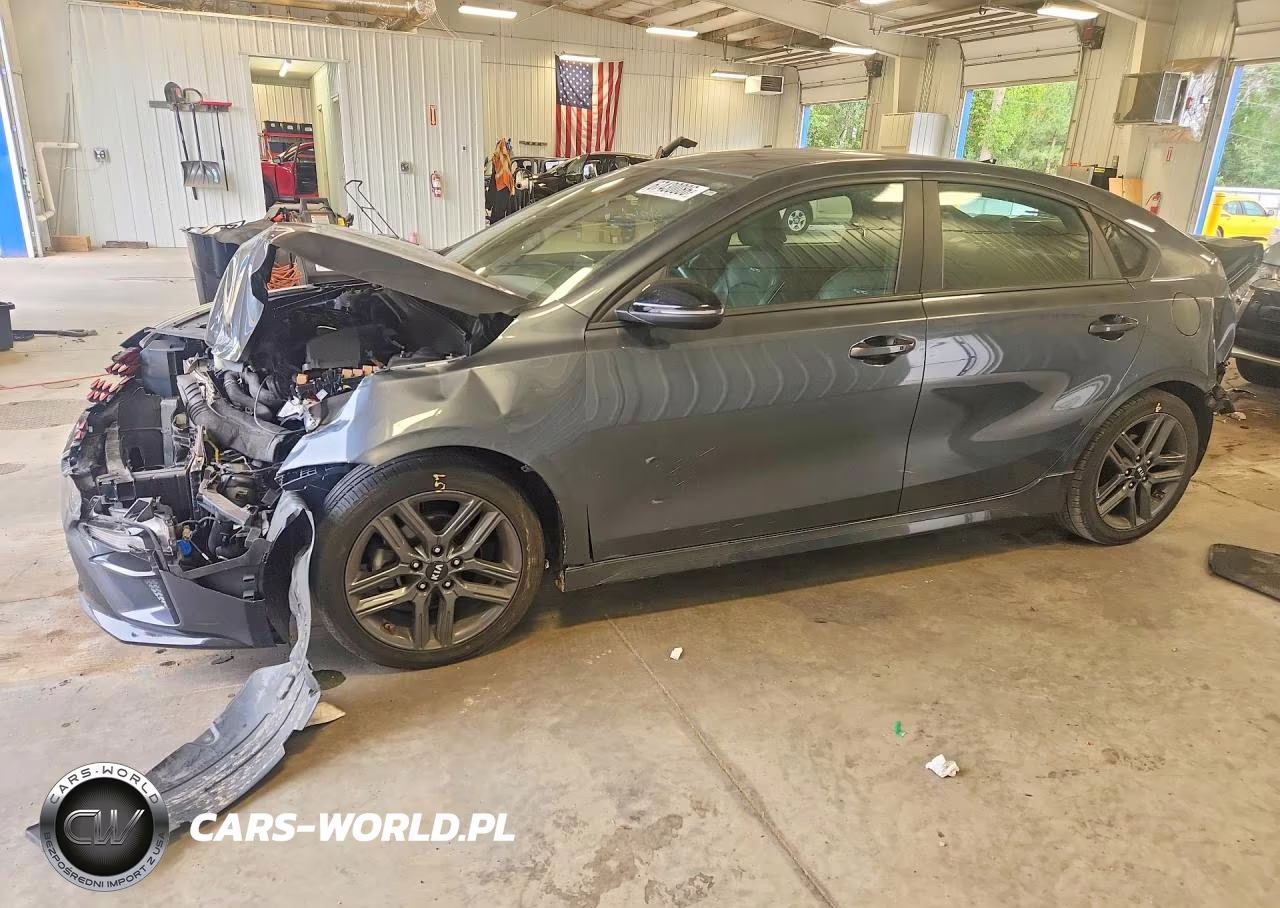 2021 Kia Forte Gt Line VIN:3KPF34AD4ME275989 - 1