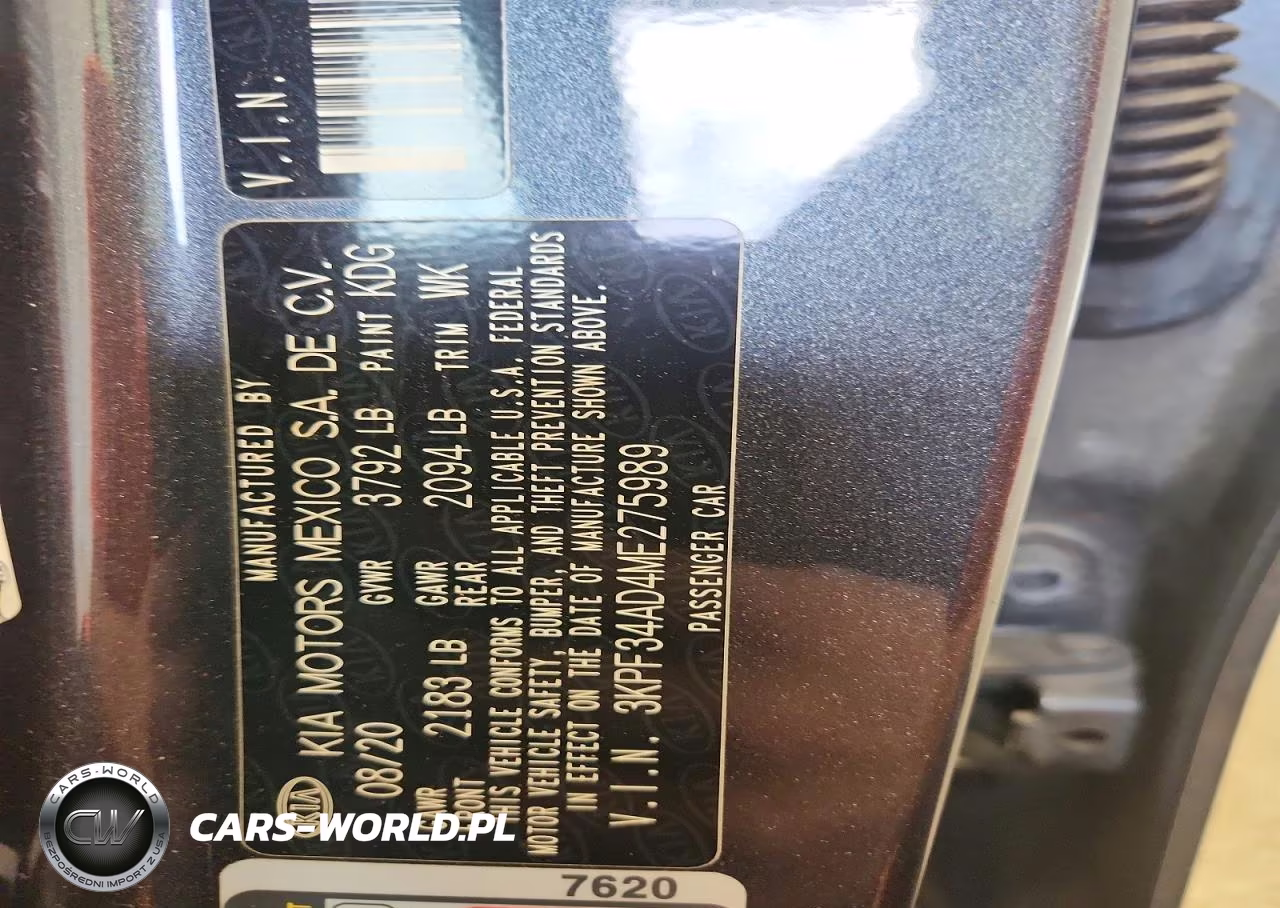 2021 Kia Forte Gt Line VIN:3KPF34AD4ME275989 - 12