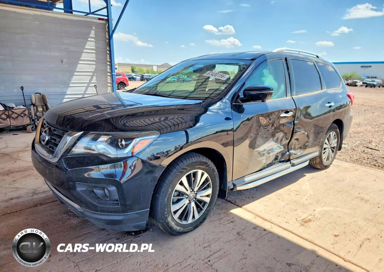 2017 Nissan Pathfinder Sl VIN:5N1DR2MN9HC656020 - 1