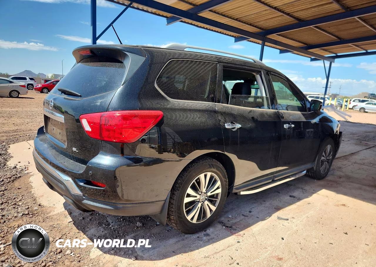 2017 Nissan Pathfinder Sl VIN:5N1DR2MN9HC656020 - 3