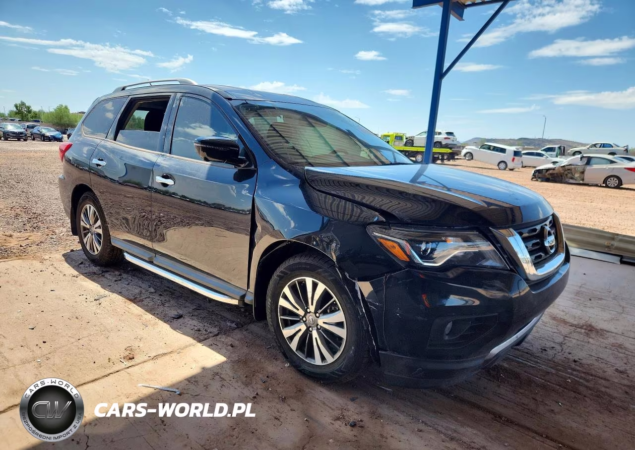 2017 Nissan Pathfinder Sl VIN:5N1DR2MN9HC656020 - 4