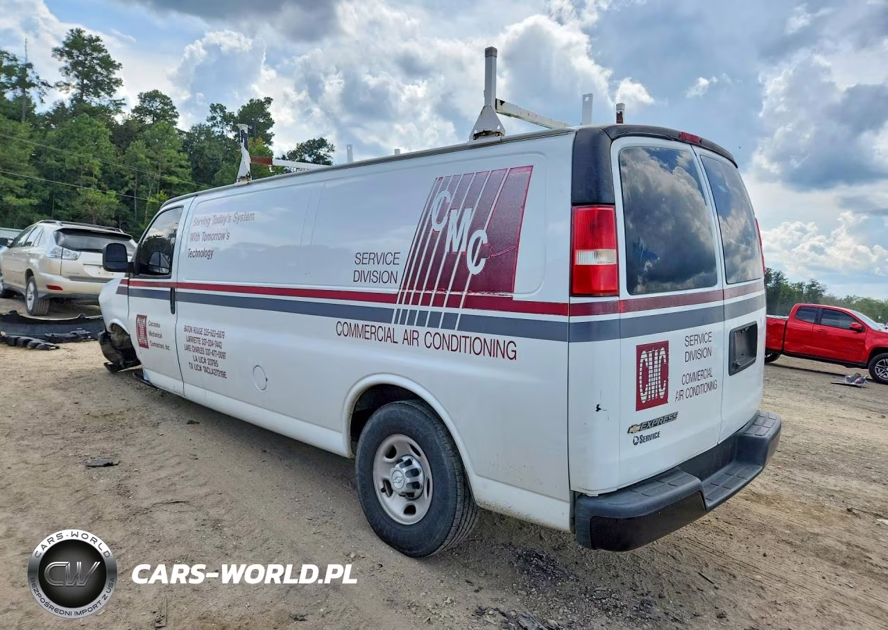 2019 Chevrolet Express G2500 VIN:1GCWGBFG1K1224512 - 2