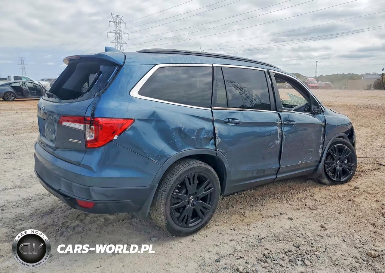 2021 Honda Pilot Se VIN:5FNYF5H20MB028974 - 3