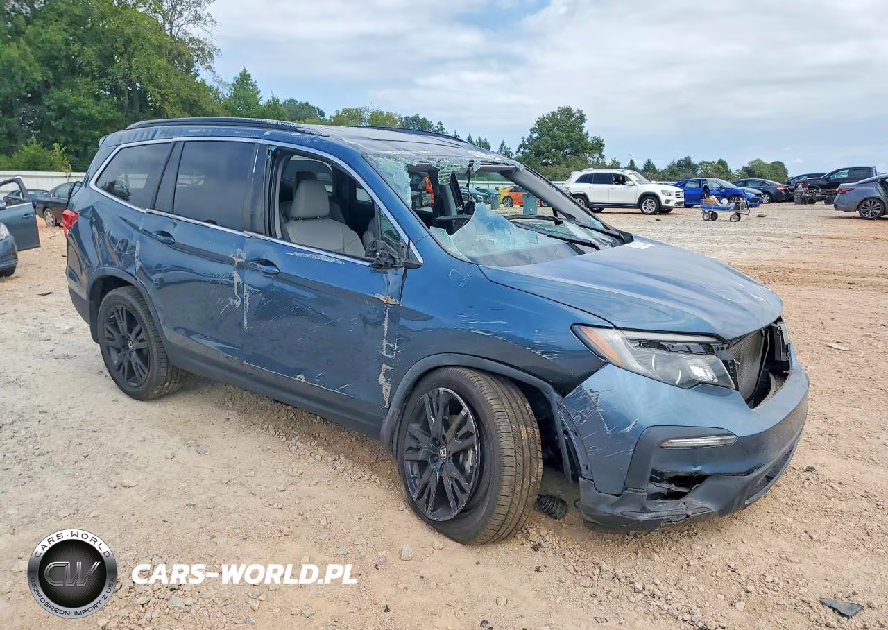 2021 Honda Pilot Se VIN:5FNYF5H20MB028974 - 4
