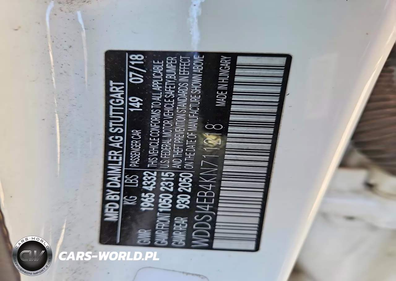 2019 Mercedes-Benz Cla 250 VIN:WDDSJ4EB4KN711218 - 12