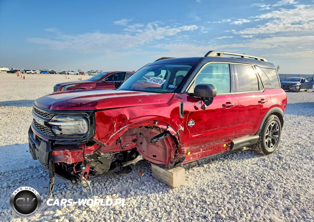 2025 Ford Bronco Sport Outer Banks VIN:3FMCR9CN2SRF35960 - 1