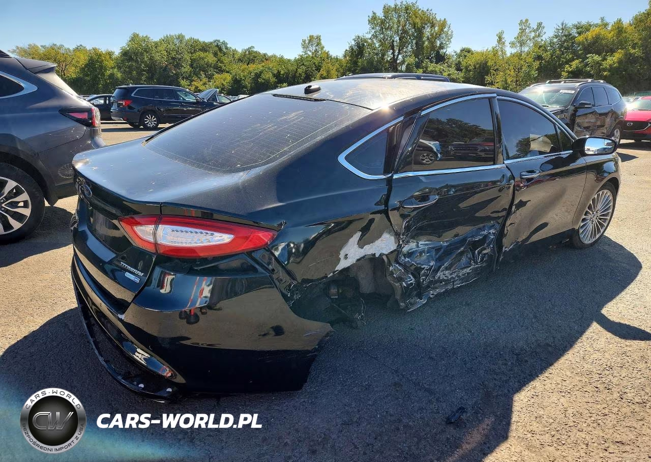 2014 Ford Fusion Titanium VIN:3FA6P0D99ER348343 - 3