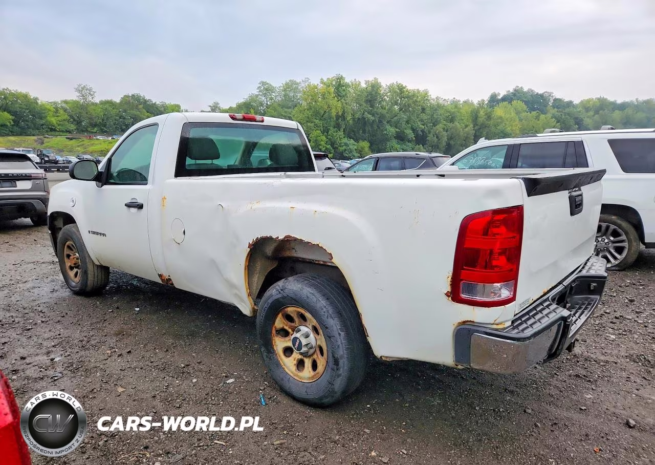 2008 GMC Sierra K1500 VIN:1GTEK14X08Z270981 - 2