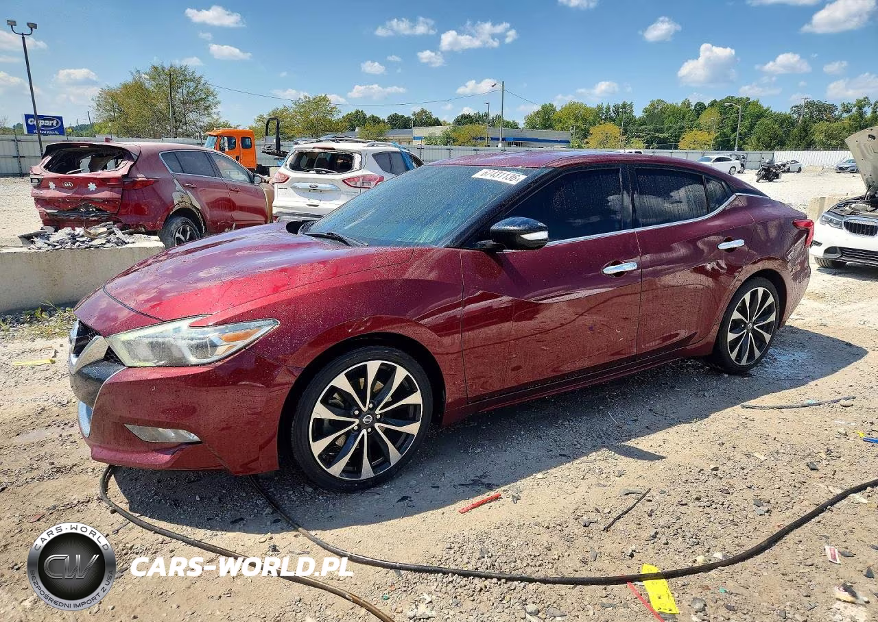 2016 Nissan Maxima 3.5 Sr VIN:1N4AA6AP8GC378081 - 1
