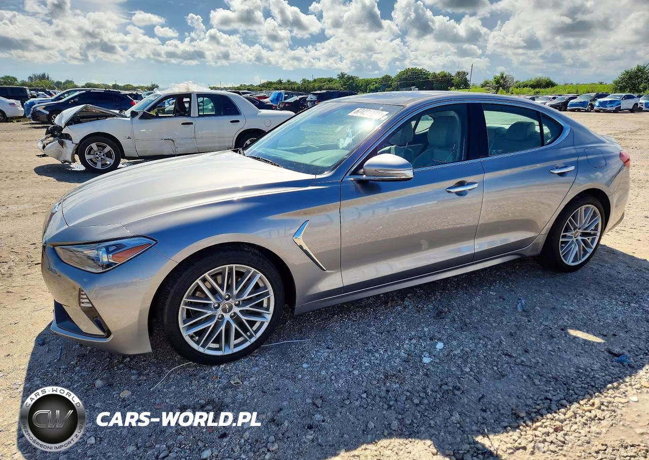 2021 Genesis G70 Elite VIN:KMTG34LA3MU079715 - 1
