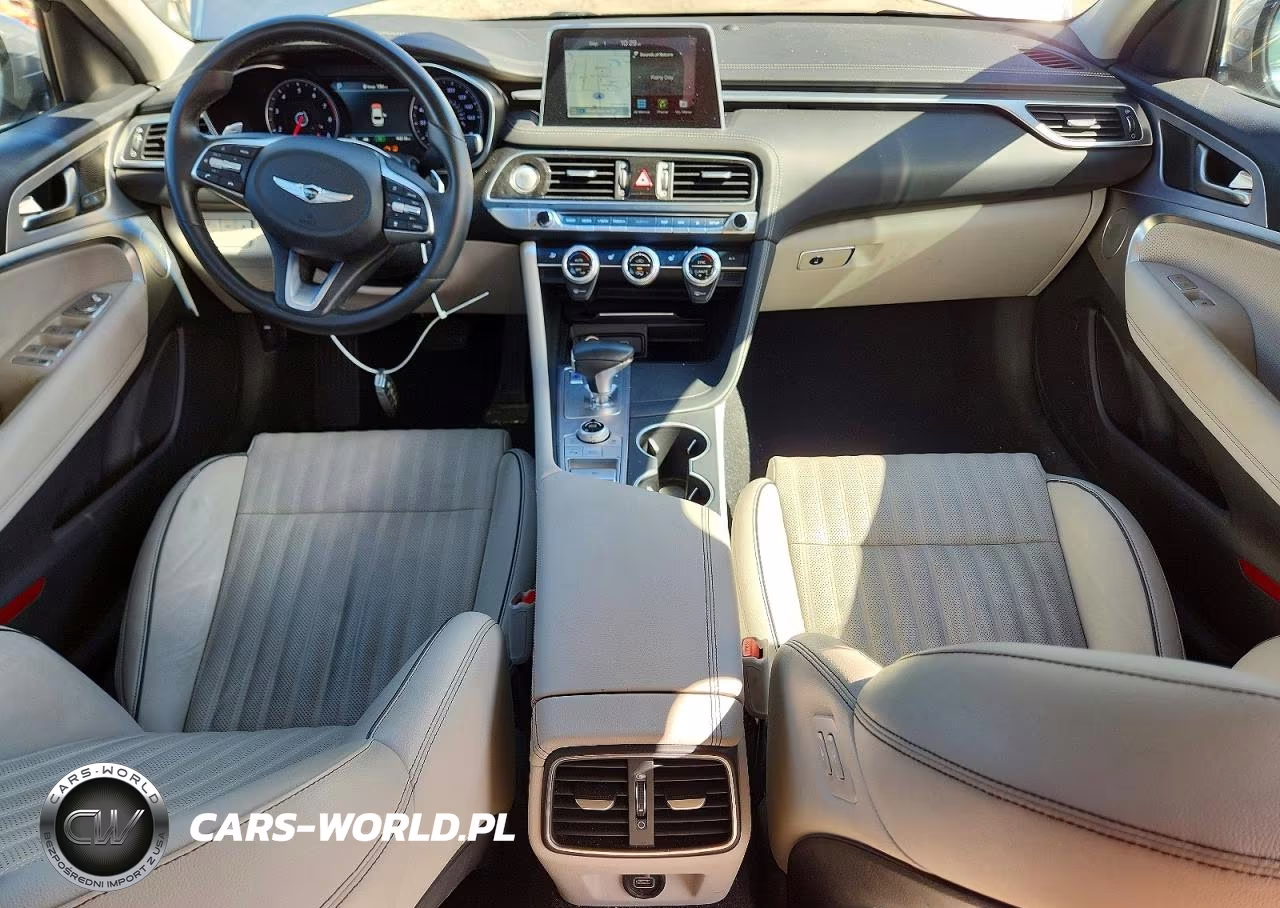 2021 Genesis G70 Elite VIN:KMTG34LA3MU079715 - 8