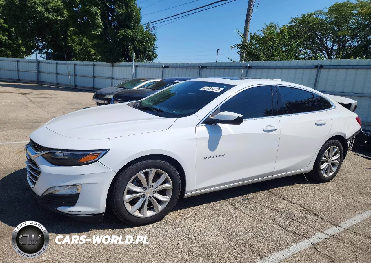 2021 Chevrolet Malibu Lt VIN:1G1ZD5ST3MF067414 - 1