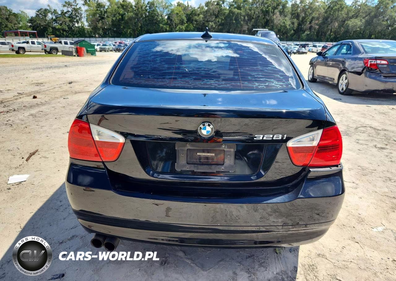 2008 BMW 328 I VIN:WBAVA37548NL44187 - 6