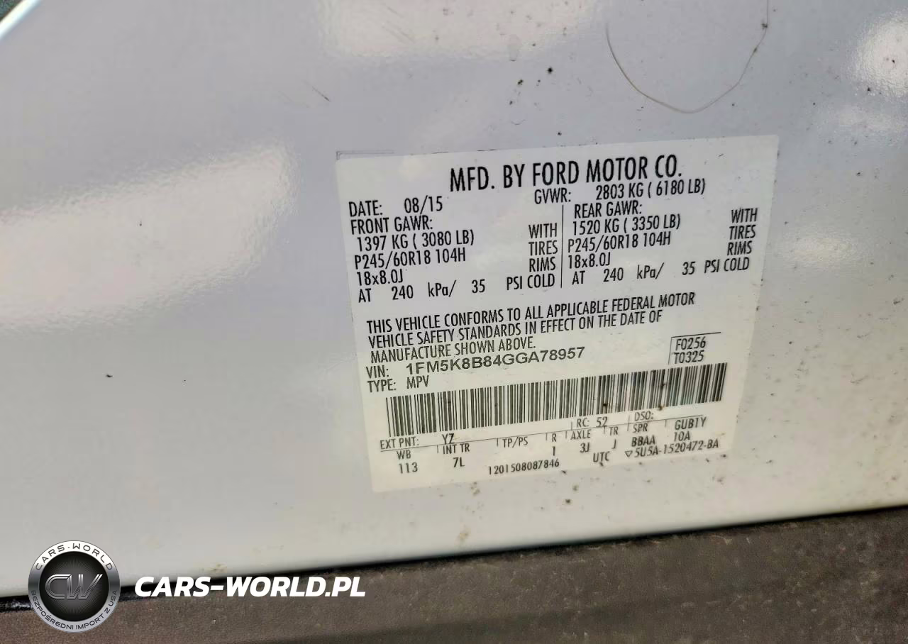 2016 Ford Explorer VIN:1FM5K8B84GGA78957 - 13