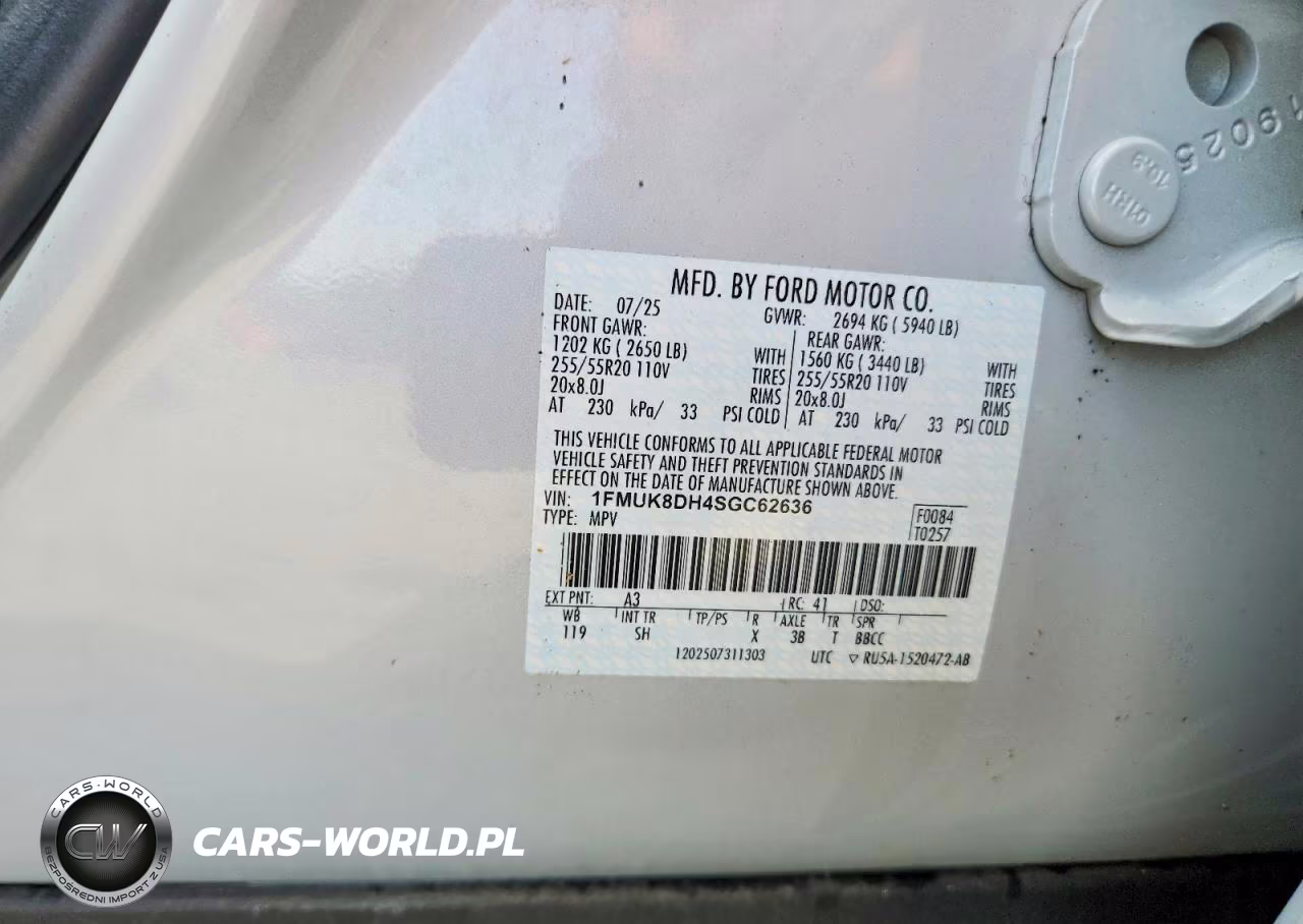 2025 Ford Explorer Active VIN:1FMUK8DH4SGC62636 - 13
