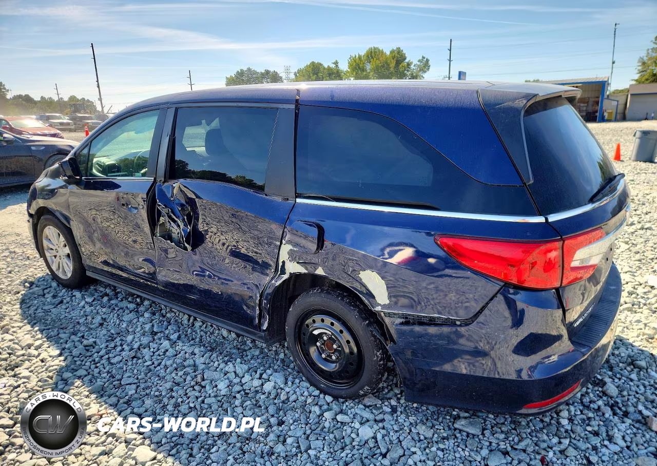 2019 Honda Odyssey Lx VIN:5FNRL6H21KB065404 - 2