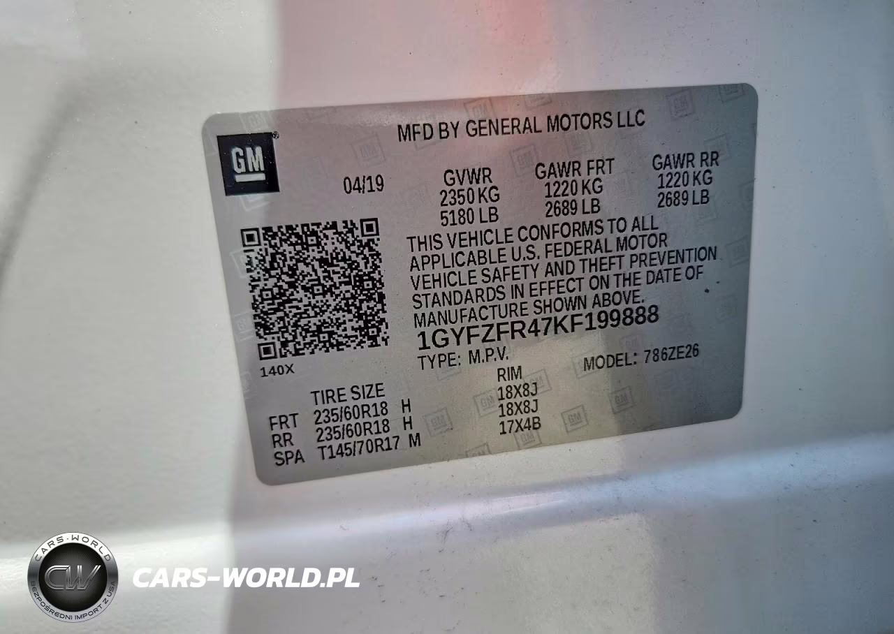 2019 Cadillac Xt4 Sport VIN:1GYFZFR47KF199888 - 13
