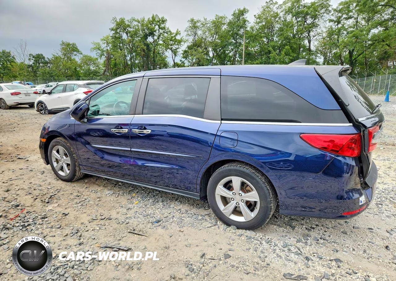 2018 Honda Odyssey Exl VIN:5FNRL6H71JB053487 - 2