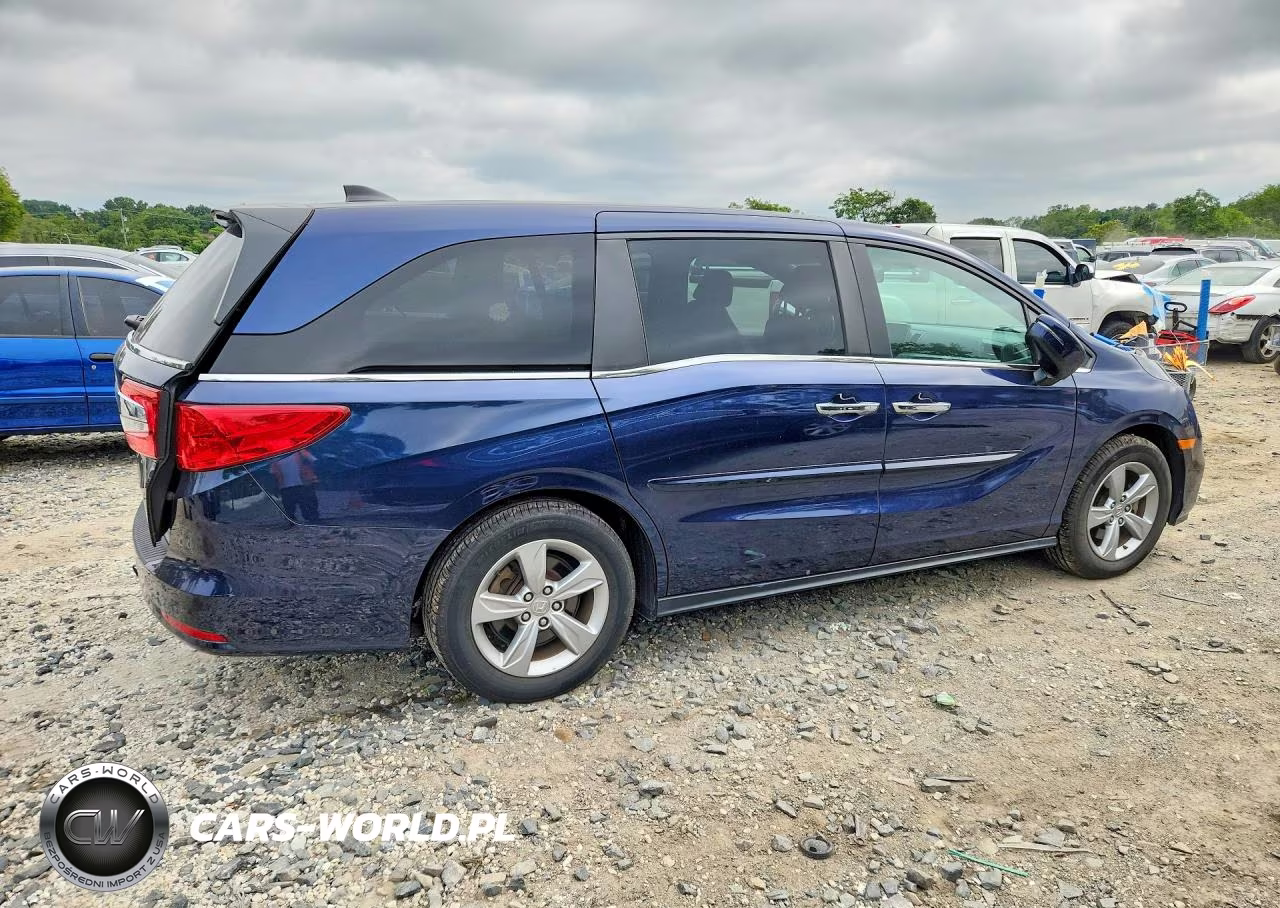 2018 Honda Odyssey Exl VIN:5FNRL6H71JB053487 - 3