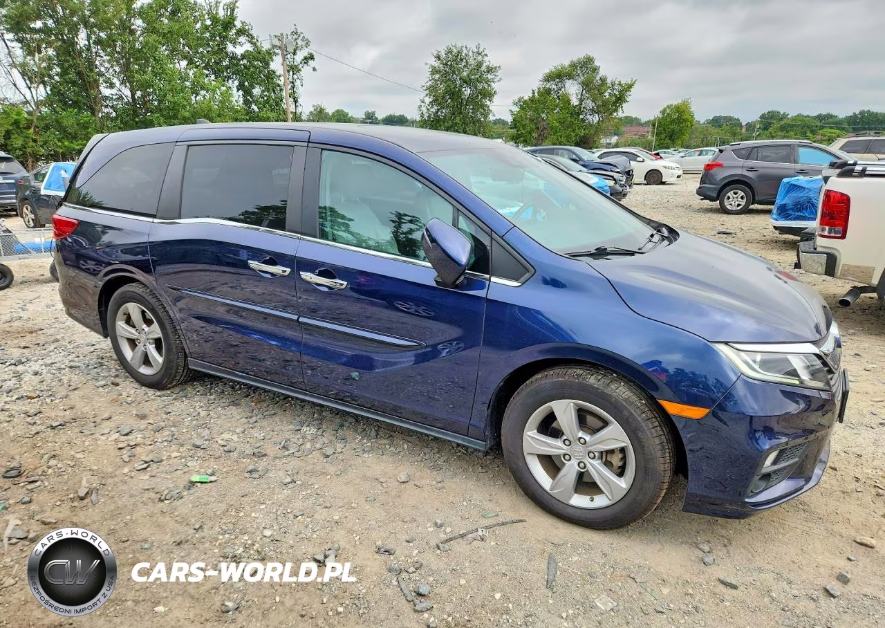 2018 Honda Odyssey Exl VIN:5FNRL6H71JB053487 - 4