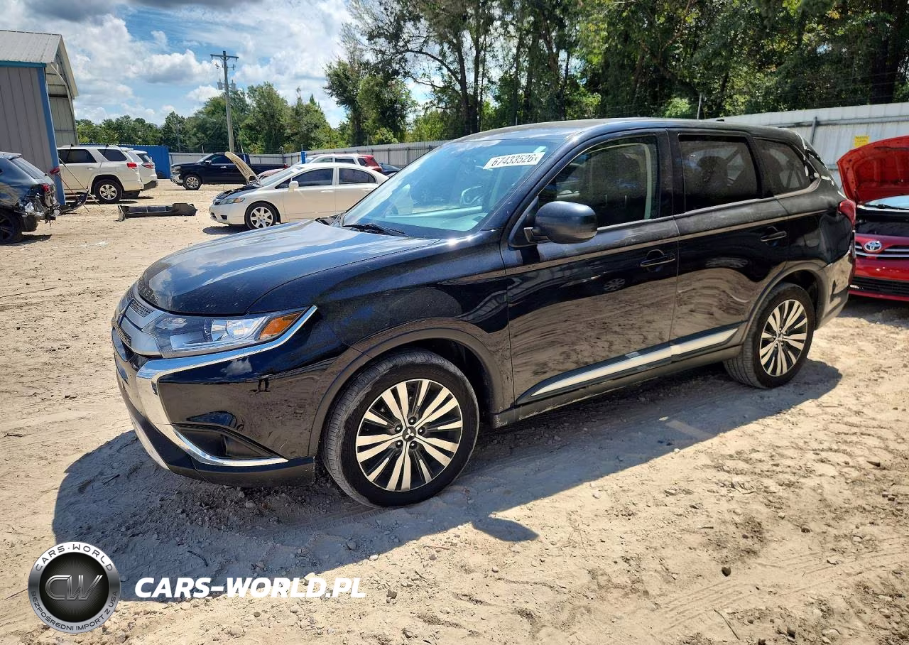 2019 Mitsubishi Outlander Es VIN:JA4AD2A31KZ051626 - 1