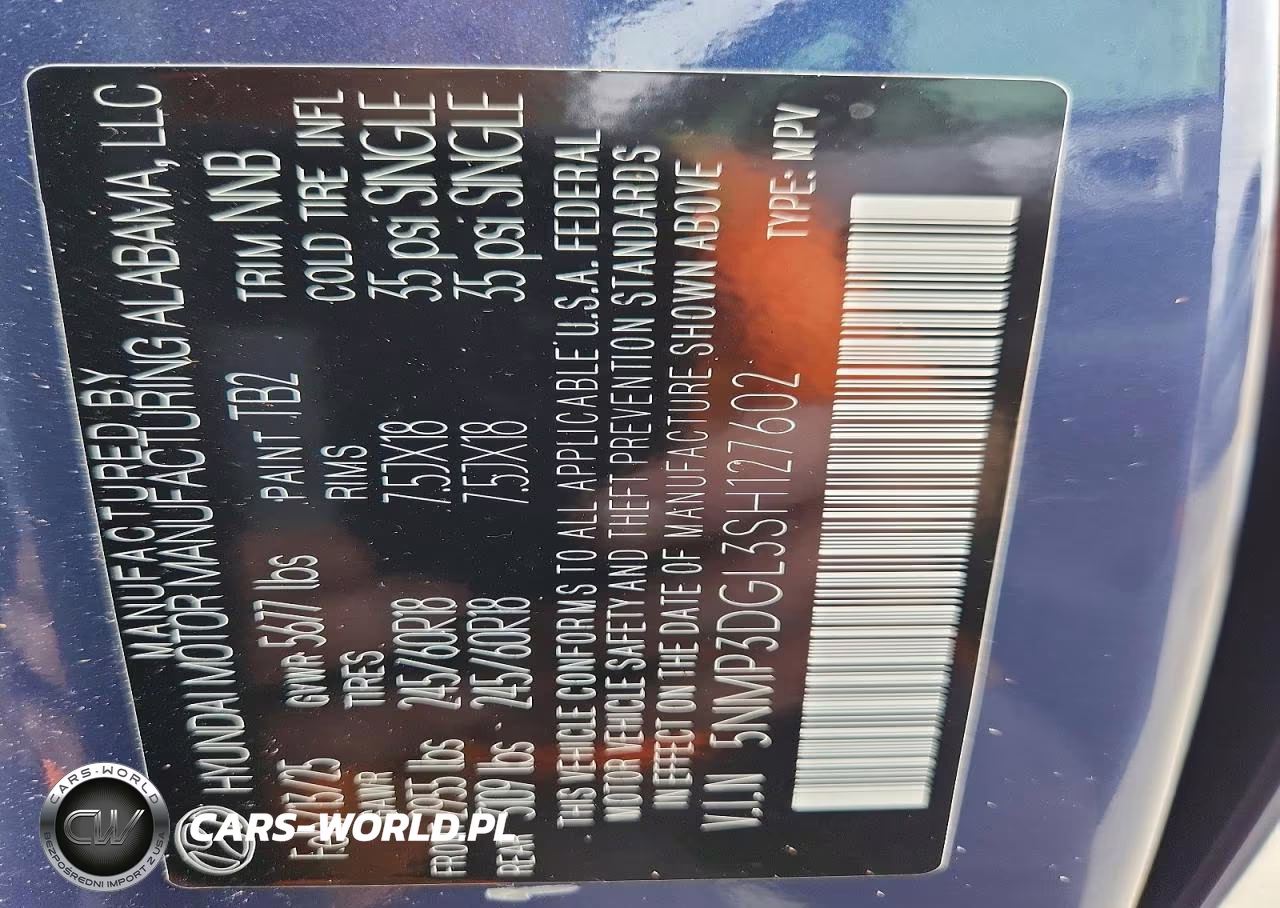 2025 Hyundai Santa Fe Xrt VIN:5NMP3DGL3SH127602 - 13